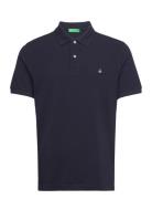 H/S Polo Shirt Navy United Colors Of Benetton