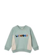 Aude Placement Sweatshirt Blue Liewood