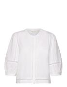 Mscherendia 2/4 Shirt White MSCH Copenhagen