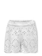 Kogcleo Life Emb Shorts Wvn White Kids Only