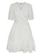 Yasnavina 2/4 Wrap Dress S. White YAS