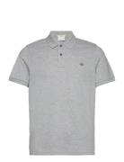 Reg Shield Ss Pique Polo Grey GANT