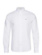 Slim Classic Poplin Shirt White GANT