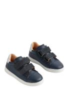 Sneaker Double Velcro Velo Navy Wheat