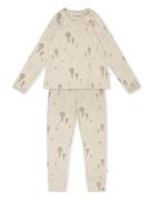 Eluna Homewear Set Beige That's Mine