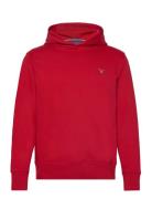 Reg Emb Original Shield Hood Red GANT