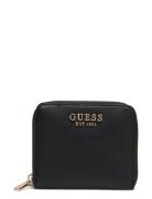 Laurel Slg Small Zip Around Black GUESS