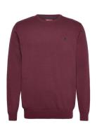 Mcs O-Neck Knit Tyler Men Burgundy MCS