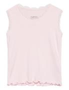 Tank Top Rib Pink Huttelihut