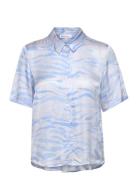 Ineskb Ss Shirt Blue Karen By Simonsen