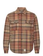 Nathan Check Overshirt Brown Fat Moose