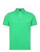 Slim Fit Mesh Polo Shirt Green Polo Ralph Lauren