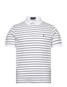 Custom Slim Fit Soft Cotton Polo Shirt White Polo Ralph Lauren
