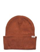 Ribbed Beanie Brown Lee Jeans