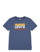 Levi's® Long Sleeve Graphic Tee Shirt Navy Levi's