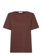 Cc Heart Regular T-Shirt Brown Coster Copenhagen