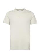 Lindbergh Print Tee S/S Cream Lindbergh