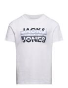 Jcoray Color Tee Ss Crew Neck Fst Jnr White Jack & J S