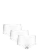 Brief Hipster 3 Pack Solid White Lindex