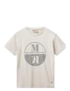 Mmvicci O-Ss Stud Tee Cream MOS MOSH