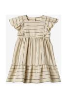 Vira Ss Dress Beige Fliink