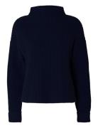 Slfselma Ls Knit Pullover Navy Selected Femme