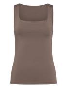 Billie Top Brown Rosemunde