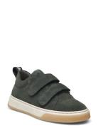 Shoes - Flat - With Velcro Green ANGULUS