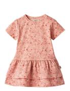 Jersey Dress S/S Johanna Pink Wheat