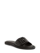 Women Slides Black Tamaris