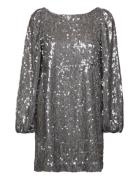 Sequins Mini Dress Silver By Ti Mo