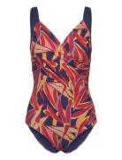 Granada Bikini Wirefree Covering T-Shirt Swimsuit Red Femilet