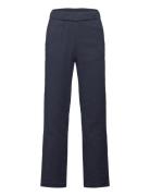 Trousers Double Weave Navy Lindex