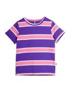 Stripe Ss Tee Patterned Mini Rodini