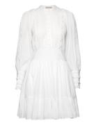 Cotton Slub Mini Dress White By Ti Mo