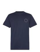 Ronald Cotton Tee Ss Navy Clean Cut Copenhagen