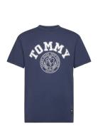 Tjm Reg Vintage Arch Tommy Tee Navy Tommy Jeans