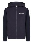 Monotype Mix Media Hdd Zip Thru Navy Tommy Hilfiger