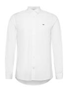 Tjm Reg Entry Poplin Shirt White Tommy Jeans