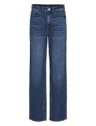 Vikelly Jaf Hw Straight Jeans-Noos Blue Vila