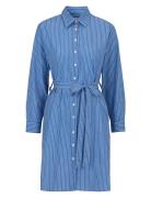 Erica Preppy Stripe Shirtdress Blue Newhouse