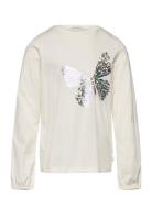 Special Artwork Longsleeve Cream Tom Tailor