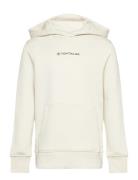 Printed Hoody Cream Tom Tailor