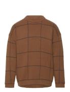 Tnlennart Jacquard Pullover Brown The New