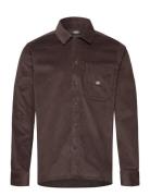 Corduroy Shirt Ls Brown Dickies