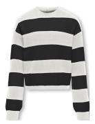 Kogfranca Short L/S Stripe Knt Noos Patterned Kids Only