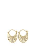 Daylight Earring 22 Mm Gold Pernille Corydon