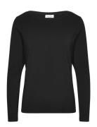 T-Shirts Long Sleeve Black Marc O'Polo