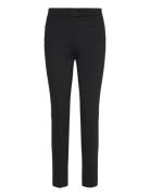 Rome-Knit Straight Trousers Black Mango