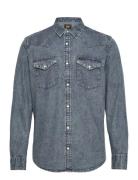 Regular Western Shirt Blue Lee Jeans